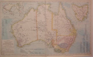 Item #206523 Statistical Map of Australia. SON LETTS, CO