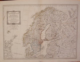 Item #206747 A New Map of the Northern States containing the Kingdoms of Sweden, Denmark and...
