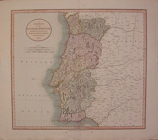 Item #206771 A New Map of the Kingdom of Portugal Divided into its Provinces. John CARY