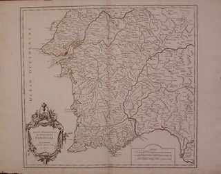 Item #206775 Partie Meridionale du Royaume de Portugal. Gilles ROBERT DE VAUGONDY