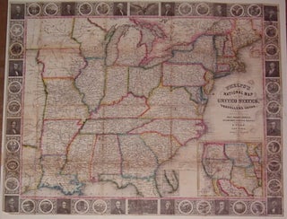 Item #206946 Phelps's National Map of the United States, a Traveller Guide. Embracing the...