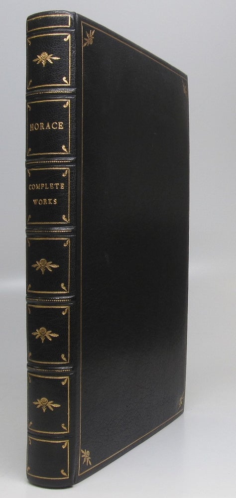 Item #208588 The Complete Works of Horace (Quintus Horatius Flaccus). HORACE.