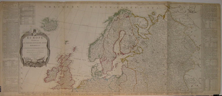 Item #208736 Europe Divided into its Empires, Kingdoms, States Republics, &c. By Thomas Kitchin, Hydrographer to The King, with many Additions and Improvements from the latest Surveys and Observations. Thomas KITCHIN.