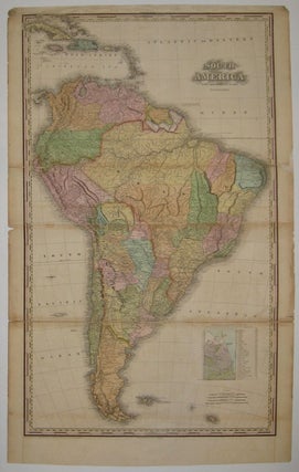 Item #209523 South America with Improvements to 1823. H. S. TANNER