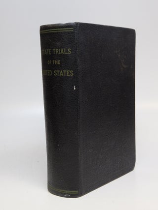 Item #209573 State Trials of the United States during the Administrations of Washington and...