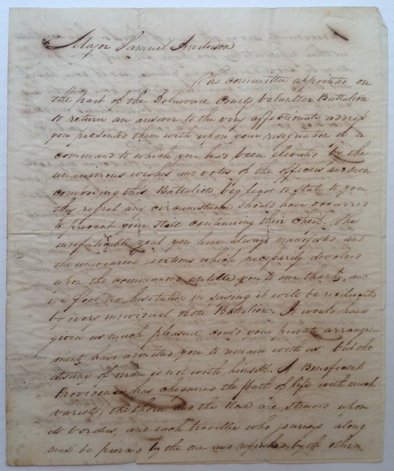 Item #210271 Autographed Manuscript Signed. WAR OF 1812 VETERANS.