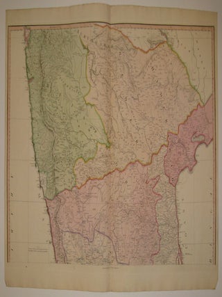 A Map of the Peninsula of India from the 19th Degree North Latitude to Cape Comorin.