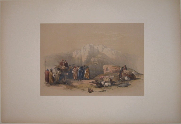 Item #211707 Tomb of Aaron, Summitt of Mount Hor March 11th 1839. David ROBERTS.