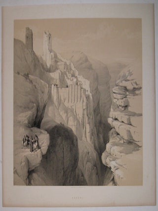 Item #211736 Convent of St. Saba, April 4th 1839 (Engedi). David ROBERTS