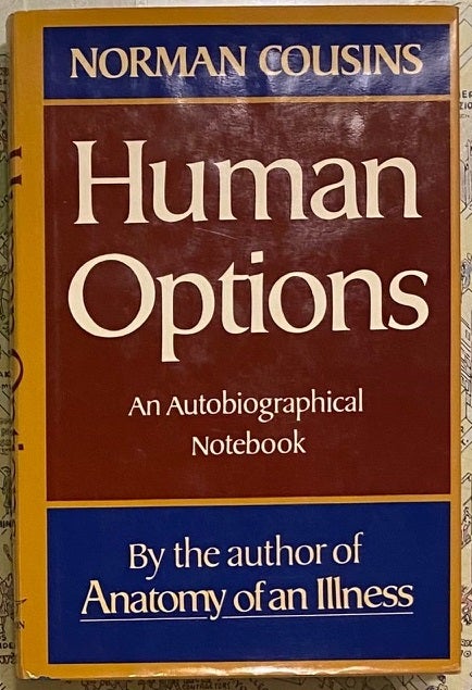 Item #211839 Human Options. Norman COUSINS.