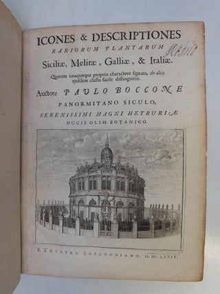 Icones et Descriptiones Rariorum Plantarum Siciliae, Melitae, Galliae, & Italiae.