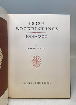Irish Book Bindings, 1600-1800