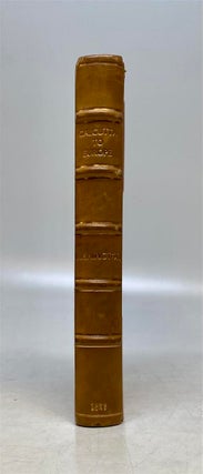 Item #213023 Narrative of a Journey From Calcutta to Europe, by Way of Egypt, in the Years 1827...