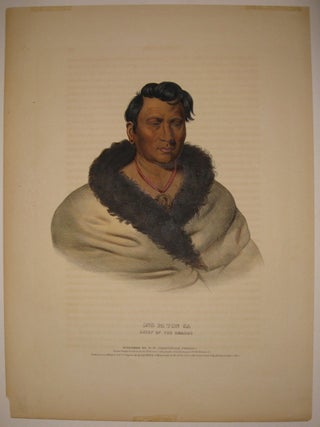 Item #213653 Ong Pa Ton Ga: Chief Of The Omahas. Thomas L. MCKENNEY, James HALL