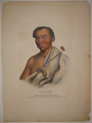 Item #213771 On-Ge-Wae. A Chippewa Chief. Thomas L. MCKENNEY, James HALL