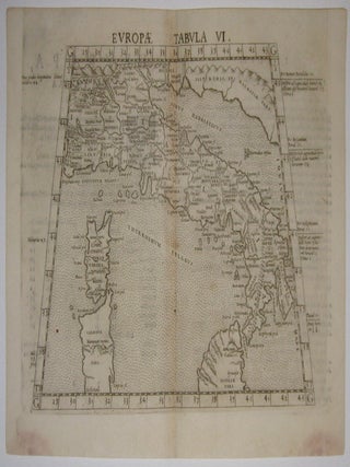 Item #214194 Europae Tabula VI. Girolamo RUSCELLI