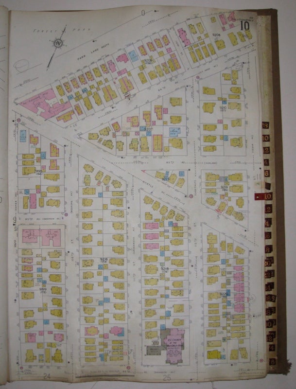 Item #214863 Vol. 4 of 29 Atlases of Insurance Maps for Queens. Woodhaven and Richmond Hill. SANBORN MAP COMPANY.