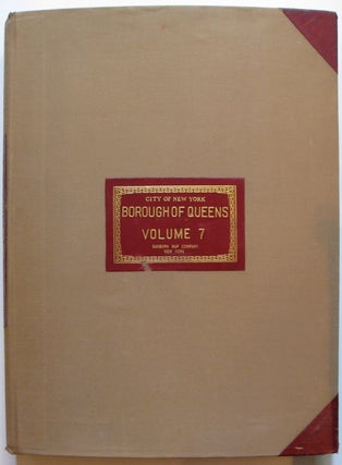 Vol. 7 of 29 Atlases of Insurance Maps for Queens. Hollis & Jamaica Estates