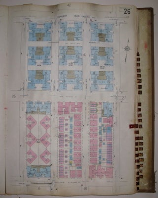Item #214869 Vol. 10 of 29 Atlases of Insurance Maps for Queens. Jackson Heights & East...