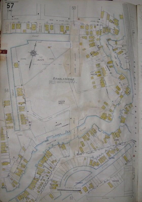 Vol. 18 of 29 Atlases of Insurance Maps for Queens.Howard Beach and ...