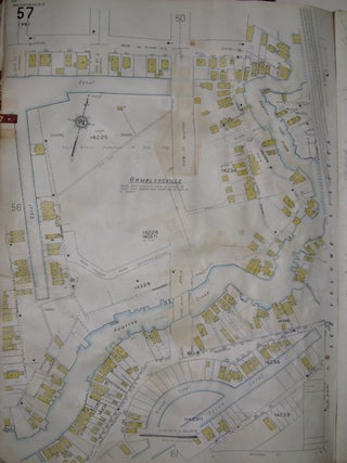Item #214872 Vol. 18 of 29 Atlases of Insurance Maps for Queens.Howard Beach and Ozone Park....