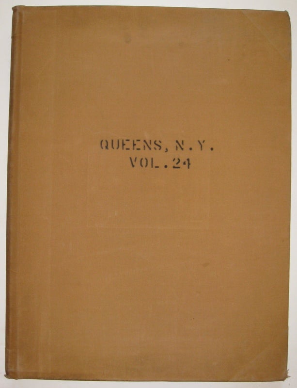 Item #214874 Vol. 24 of 29 Atlases of Insurance Maps for Queens. Flushing Heights & Jamaica. SANBORN MAP COMPANY.