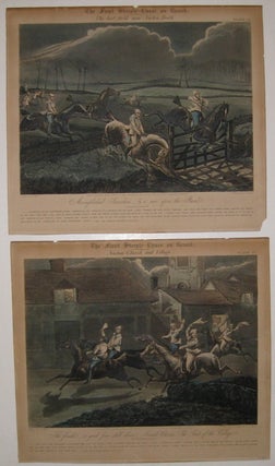 The First Steeple-Chace on Record (Set of four)