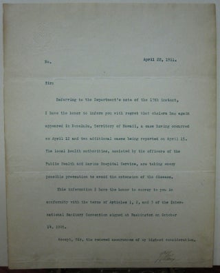 Item #215104 Typed Letter Signed. Philander KNOX, 1853 - 1921