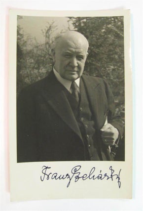 Item #215446 Autographed Photo-Postcard. Franz LEHAR
