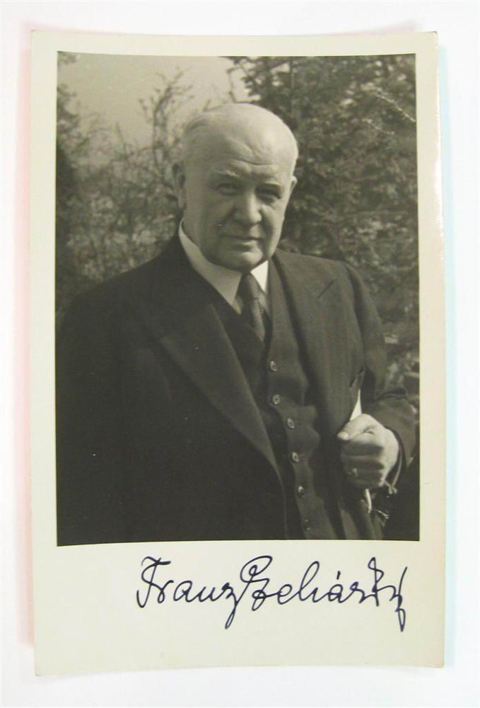 Item #215446 Autographed Photo-Postcard. Franz LEHAR.