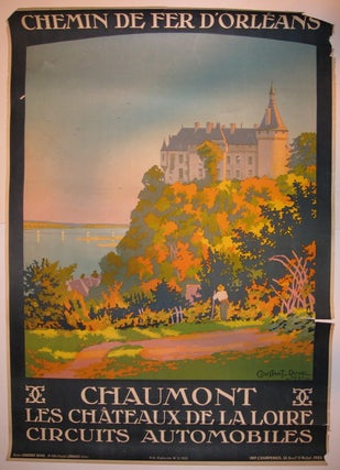 Item #216314 Chemin de Fer D'Orleans: Chaumont Les Chateaux de la Loire Circuits Automobiles....