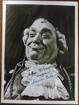 Item #216957 Inscribed Photograph. Salvatore BACCALONI