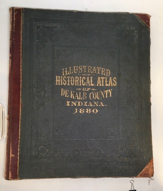 Item #217595 Atlas of De Kalb Co., Indiana. J. H. BEERS.