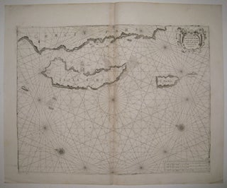 Item #217871 Carta Maritima dell' Isole di Corfu, Pachsu, et Antipachsu, e come entrar si...