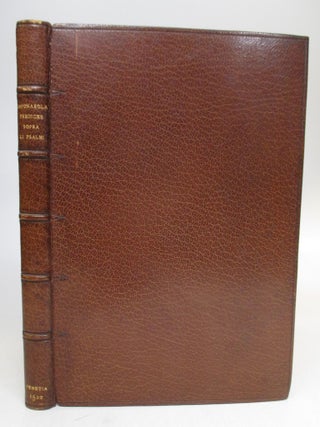 Item #217910 Prediche de fra Hieronymo sopra li psalmi.; Prediche utilissime, & a qualunque...