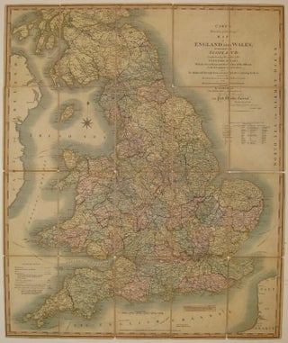 Item #218308 Cary's Reduction of his Larger Map of England and Wales with Part of Scotland;...