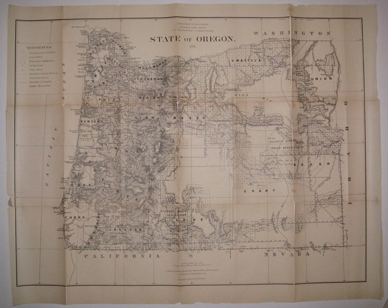 Item #218494 State of Oregon. C. ROESER.