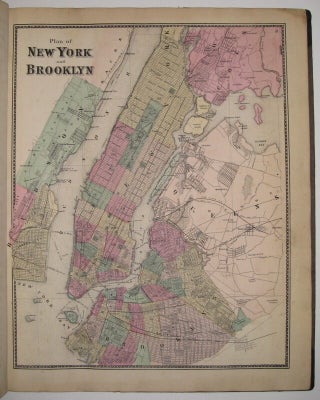 Item #218630 Atlas of New York and Vicinity. Frederick W. BEERS