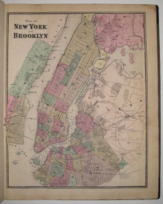 Item #218630 Atlas of New York and Vicinity. Frederick W. BEERS