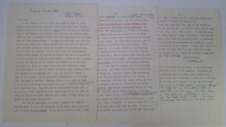 Item #219025 Exceptional Typed Letter Signed about "The New Yorker" Katherine Sargeant WHITE,...