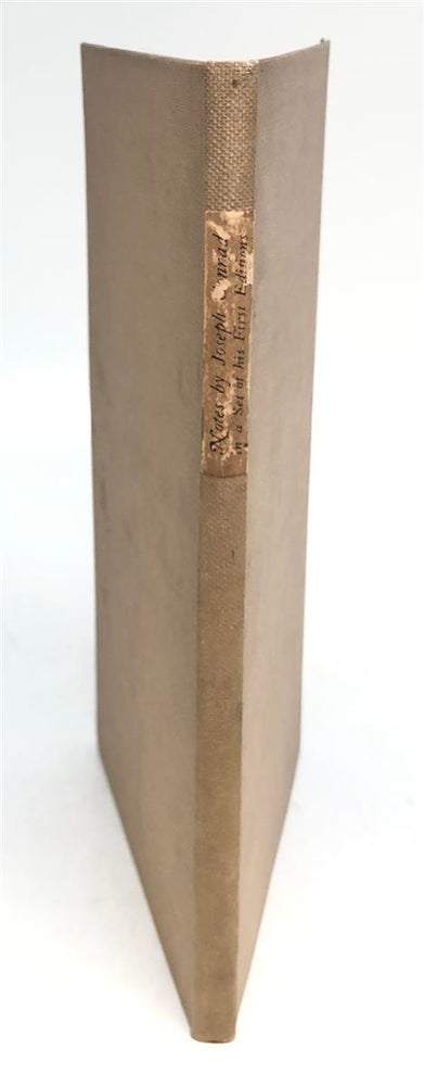 Item #219787 Notes...Written in a Set of First Editions in the Possession of Richard Curle. Joseph CONRAD.