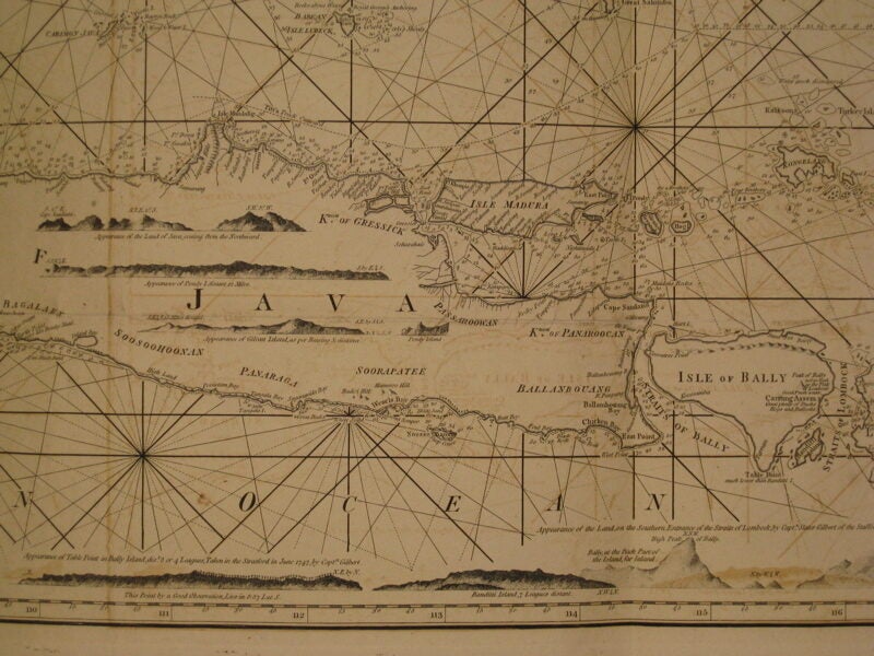 A New Chart of the Java Sea, within the Isles of Sunda; with its ...