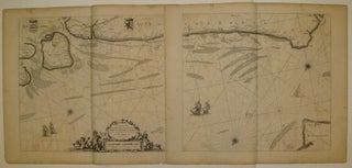 Item #220431 Paskaert Van de Zeeusche en Vlaemsche Kusten, tonende alle drooghten, diepten, en...