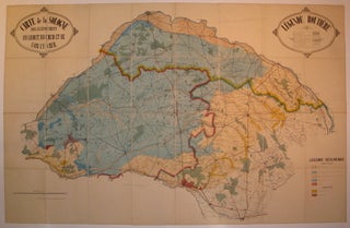 Item #220579 Carte de la Sologne dans les Departements du Loiret, du Cher et de Loir-et-Cher. M....