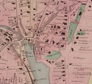 Plan of Norwalk and South Norwalk