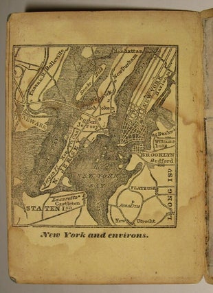 Morrison's North River Traveller's Companion Containing a Map of the Hudson or North River, with a Description of the adjoining Country; the Names and Distances of the different Towns, the Names and Heights of the surrounding Mountains, &c...