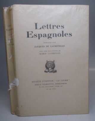 Item #220984 Lettres Espagnoles. Jacques de LACRETELLE