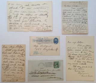 Item #222822 Archive of Five Autographed Letters Signed. Annie Adams FIELDS, 1834 - 1915