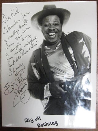 Item #222885 Inscribed Photograph. Al DOWNING