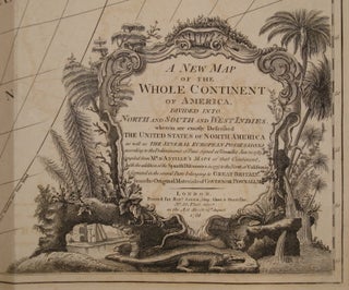 A New Map of the Whole Continent of America, Divided into North and South and West Indies, wherein are exactly the Described the United States of North America as well as the Several European Possessions according to the Preliminaries of Peace signed at Versailles Jan. 20, 1783...